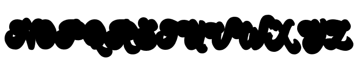 AntaponiScript-Boldruded Font UPPERCASE
