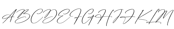Antariskalia Signature Font UPPERCASE