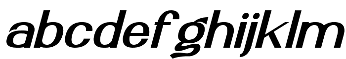 Ante Cf Extra Bold Italic Font LOWERCASE