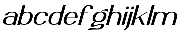 Ante Cf Light Italic Font LOWERCASE
