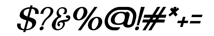 Ante Cf Medium Italic Font OTHER CHARS