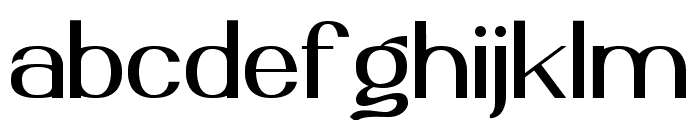 Ante Cf Regular Font LOWERCASE