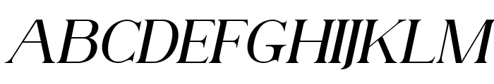 Ante Cf Serif Italic Font UPPERCASE