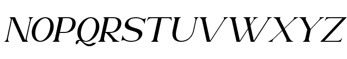 Ante Cf Serif Italic Font UPPERCASE