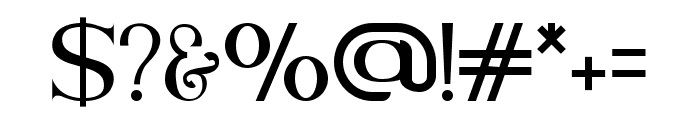 Ante Cf Serif Regular Font OTHER CHARS