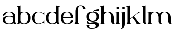 Ante Cf Serif Regular Font LOWERCASE
