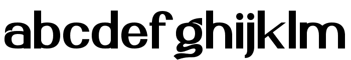 AnteCf-Black Font LOWERCASE