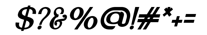 AnteCf-BoldItalic Font OTHER CHARS