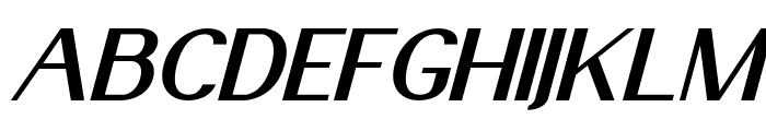AnteCf-ExtraBoldItalic Font UPPERCASE