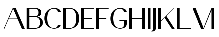 AnteCf-ExtraLight Font UPPERCASE