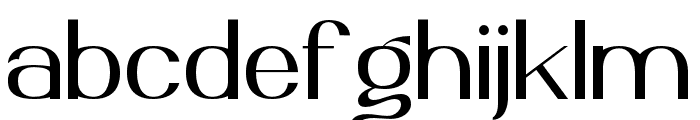 AnteCf-ExtraLight Font LOWERCASE