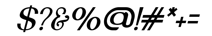 AnteCf-Italic Font OTHER CHARS