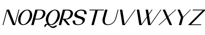 AnteCf-Italic Font UPPERCASE