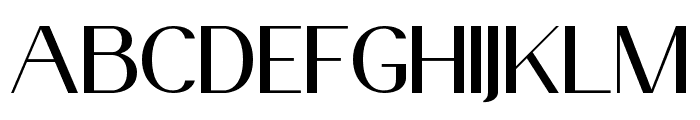 AnteCf-Light Font UPPERCASE
