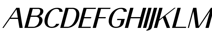 AnteCf-MediumItalic Font UPPERCASE