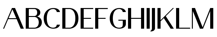 AnteCf-Regular Font UPPERCASE