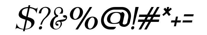 AnteCfSerif-Italic Font OTHER CHARS