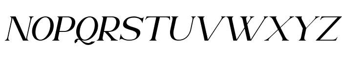 AnteCfSerif-Italic Font UPPERCASE