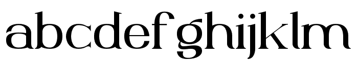 AnteCfSerif-Regular Font LOWERCASE