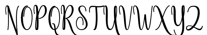 Anteater Font UPPERCASE