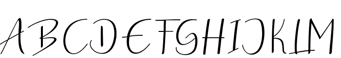 Antefand Font UPPERCASE