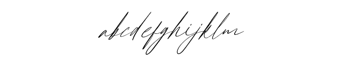 Antegrham Italic Font LOWERCASE