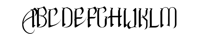 Antheks Font UPPERCASE