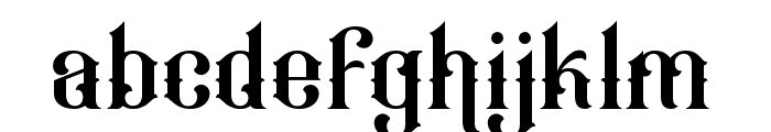 Anthique Alt Three Font LOWERCASE