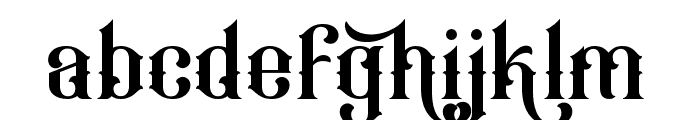 Anthique Alt Two Font LOWERCASE