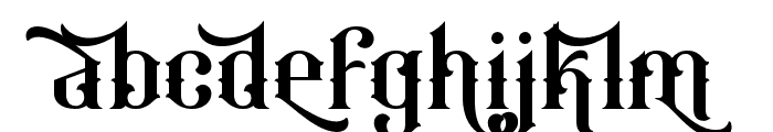 Anthique Alt Font LOWERCASE