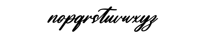 Antholia Riechgan Italic Font LOWERCASE