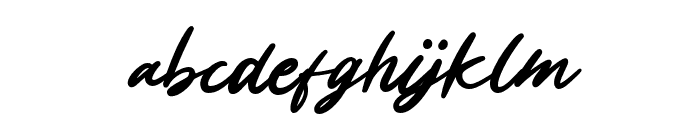 Anthony-Regular Font LOWERCASE