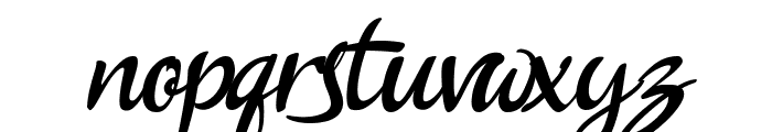 Anthurium Italic Font LOWERCASE