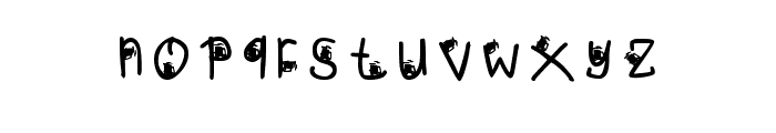 Anthurium Regular Font LOWERCASE