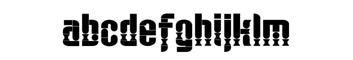 Antica Font LOWERCASE