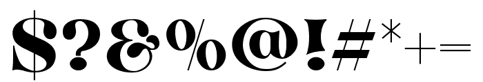 Antigua-Regular Font OTHER CHARS