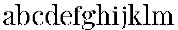 Antilag Font LOWERCASE