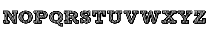 AntiquaShaded3-Medium Font UPPERCASE