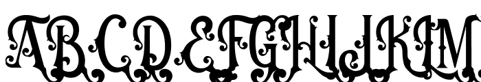 Antique Hunter Font UPPERCASE