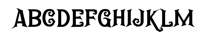 AntiqueRegular Font LOWERCASE