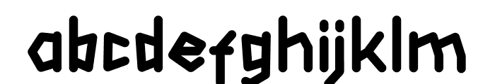 Antiquity Bold Font LOWERCASE