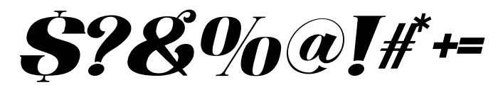 Antonia Regular Italic Font OTHER CHARS