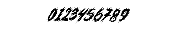 Antrock-Slant Font OTHER CHARS