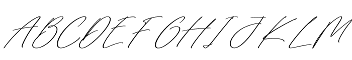Antthony Hatfield Font UPPERCASE