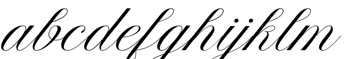 AnturaScript Font LOWERCASE