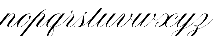 AnturaScript Font LOWERCASE