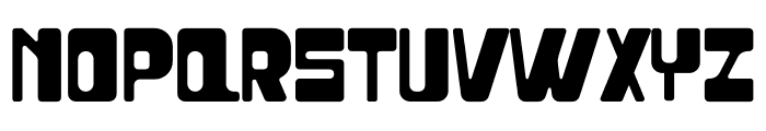 Antusias Bold Font LOWERCASE