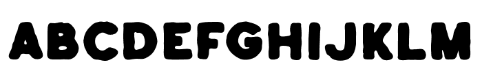 AnubisMythicalSans-Rough Font LOWERCASE