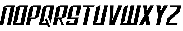 Anusapati Italic Font UPPERCASE