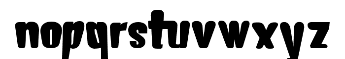 Anutic Font LOWERCASE